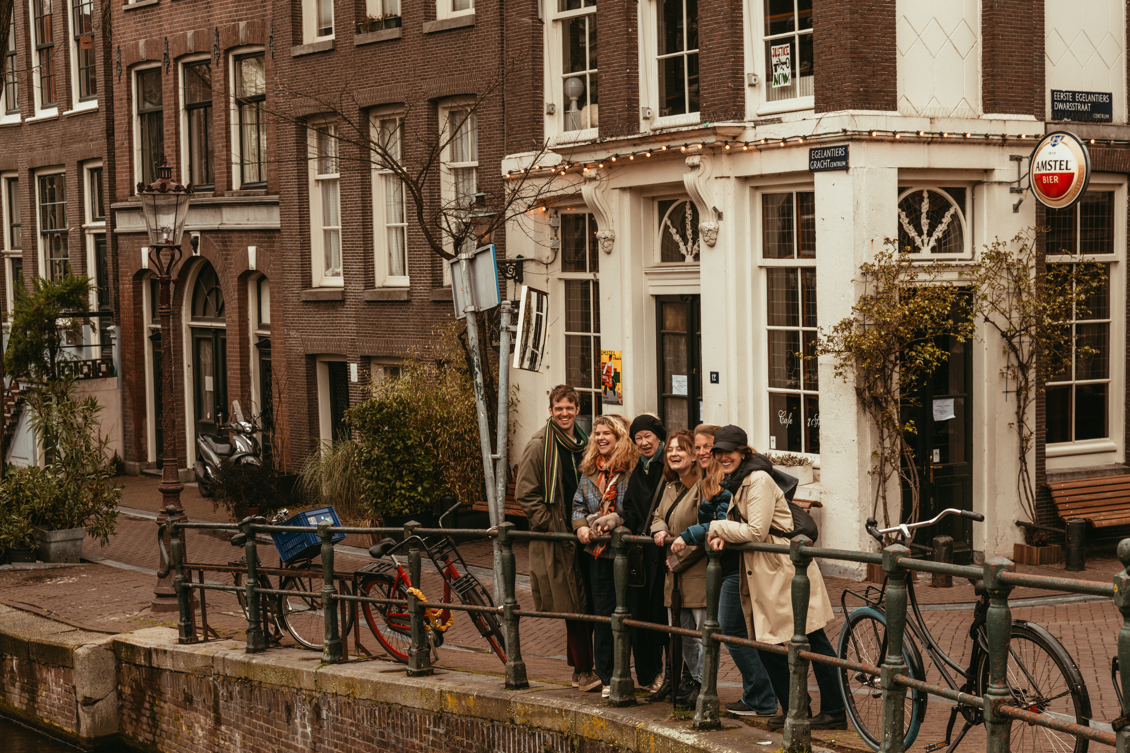 Photo of a Context Travel guide leading a tour in a city